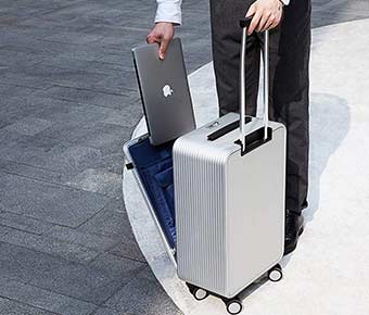 modern luggage