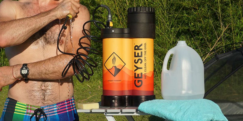 Geyser Portable Hot Shower System - 17 Car products you’ll need for the best road trip