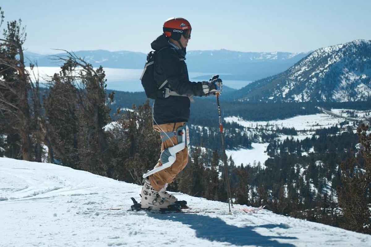 This Robotic Ski Exoskeleton Keeps You Active for Longer