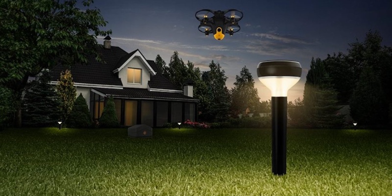Sunflower Drone Security System - Next-gen smart home gadgets you need in the New Year