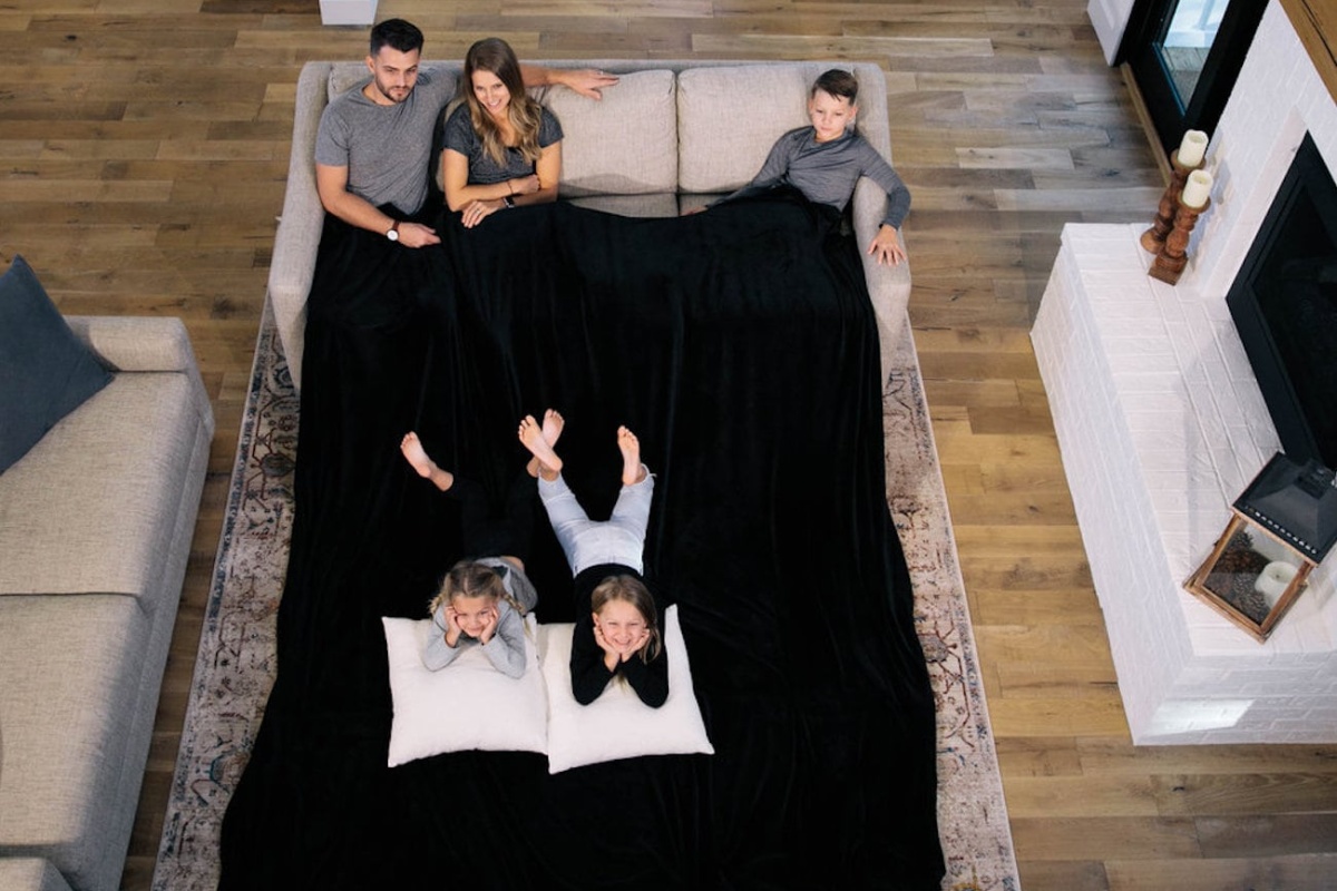 Your whole family will be cozy under the Big Blanket