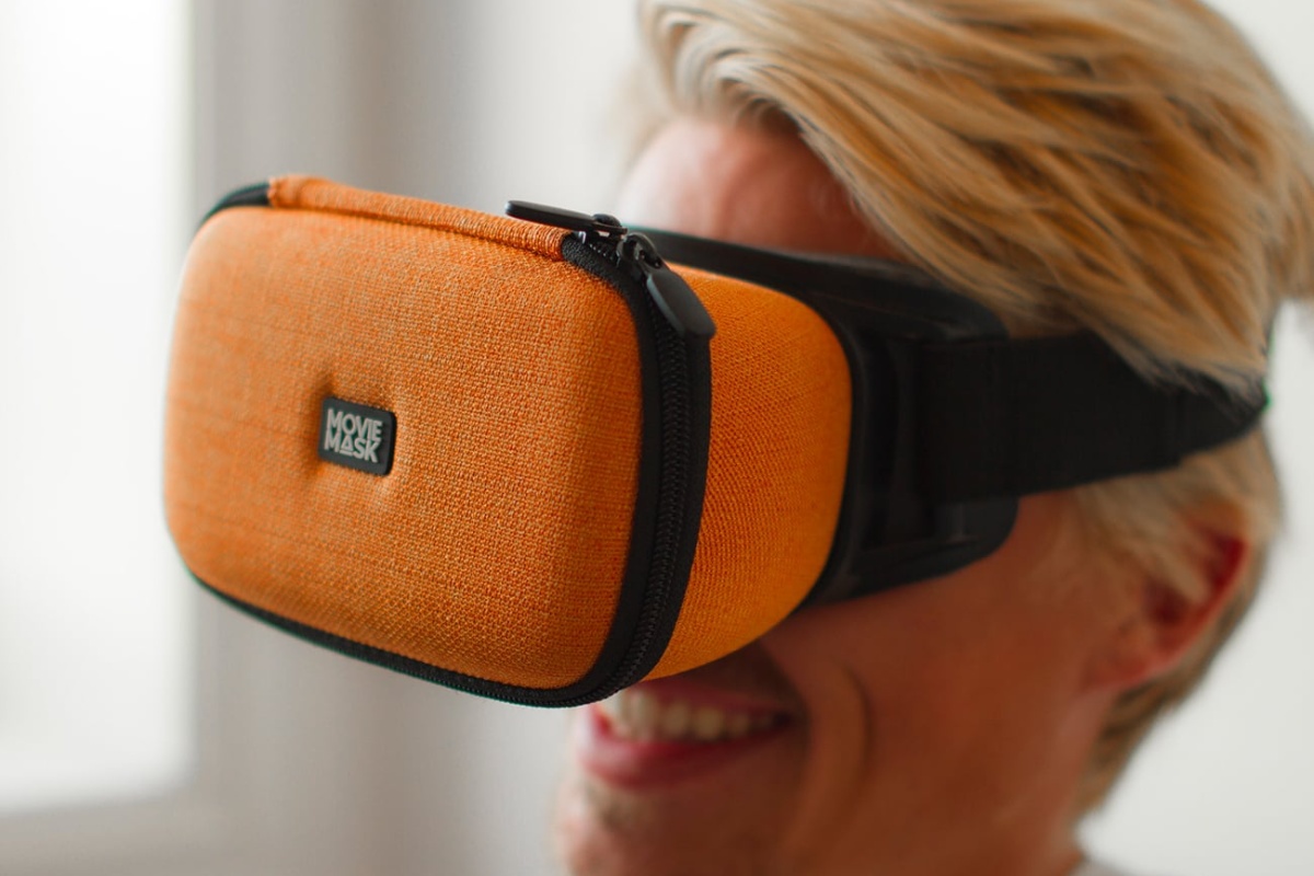 MovieMask is the ultimate wearable movie theater