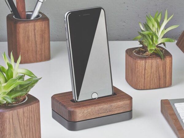 Grovemade Wooden iPhone Docking Station