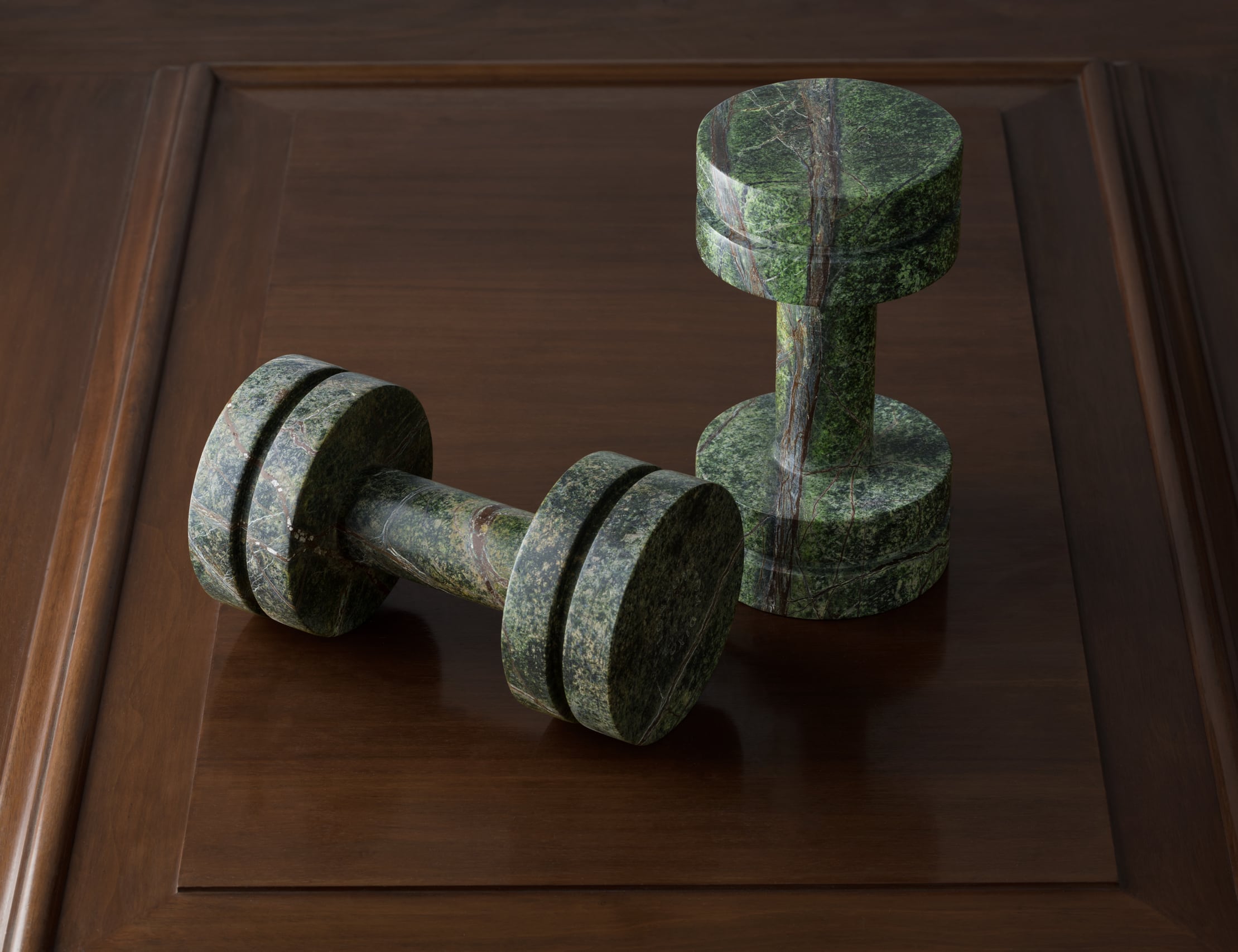 Tom Dixon Rock Weight Marble Dumbbell
