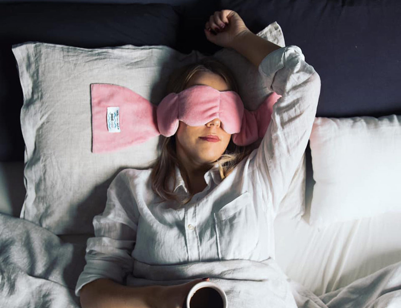 nodpod Weighted Sleep Mask promotes deep and restful sleep