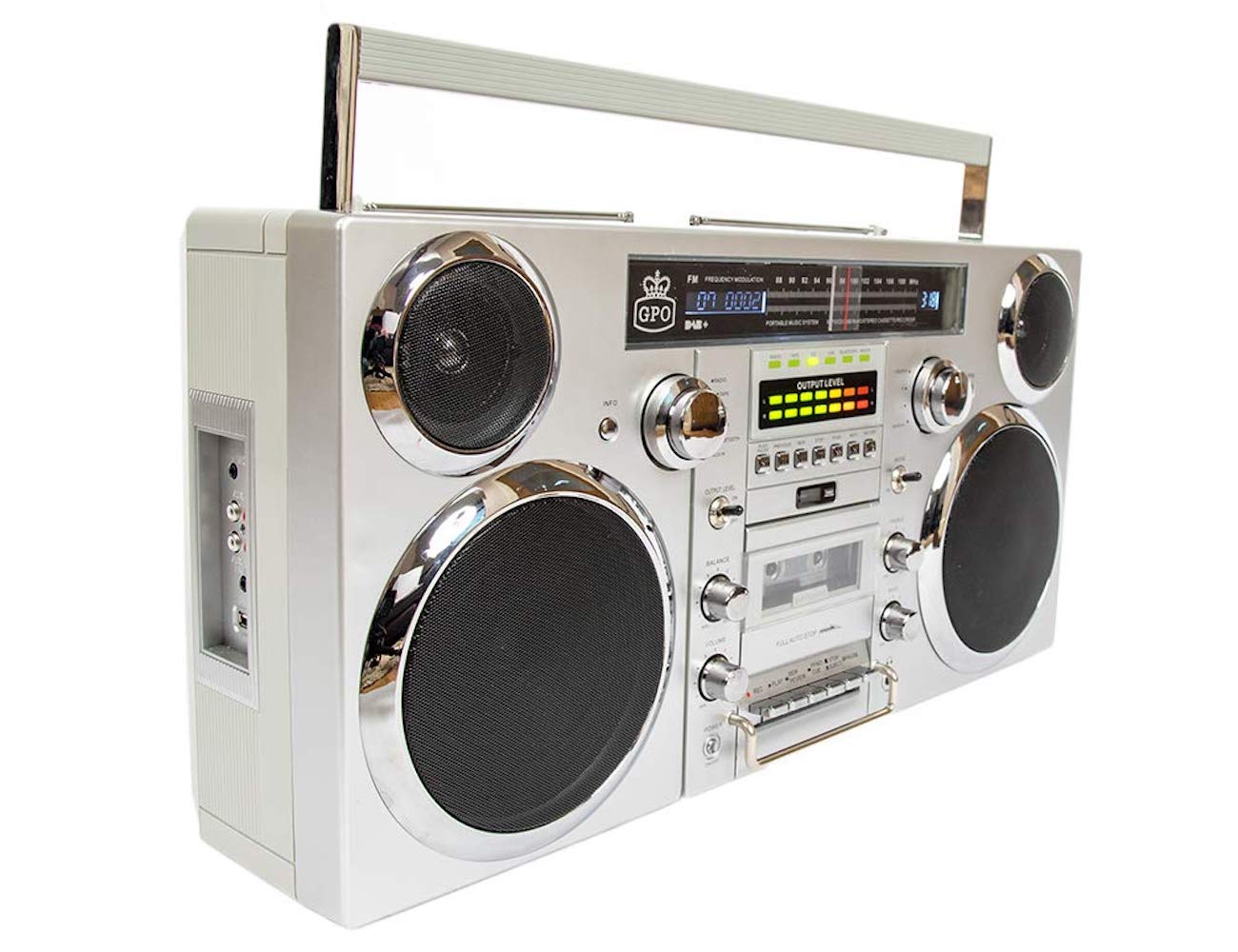 GPO Brooklyn is a retro boombox that can connect via Bluetooth