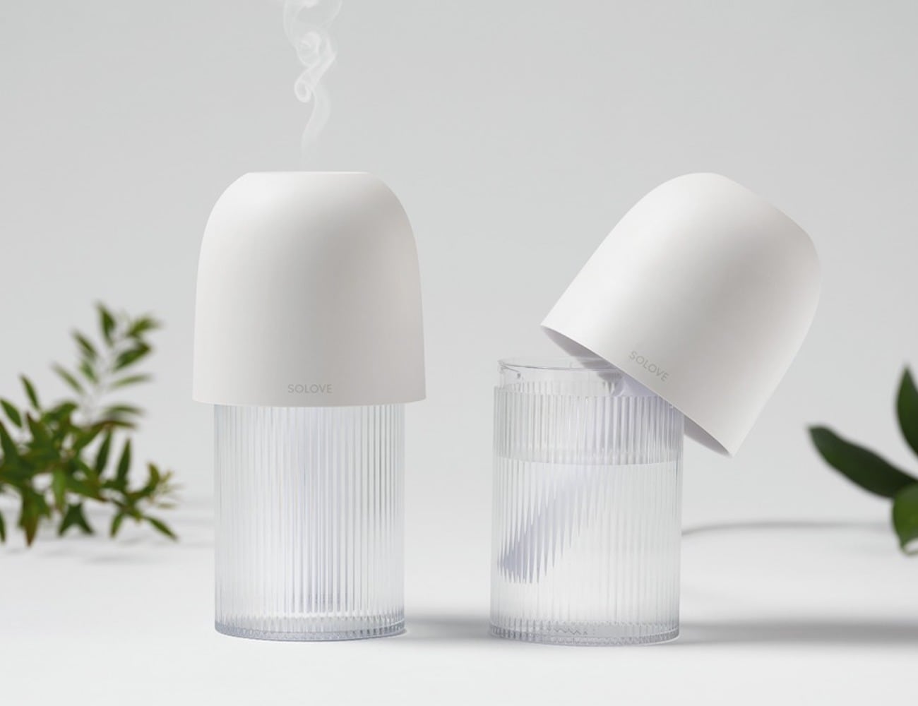 SOLOVE Humidifier 2 Minimal Air Humidifier enhances your space