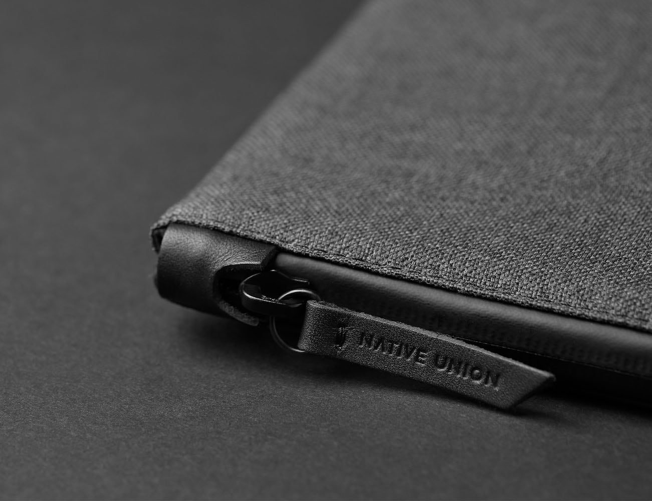 Native Union STOW premium MacBook sleeve holds your laptop with class
