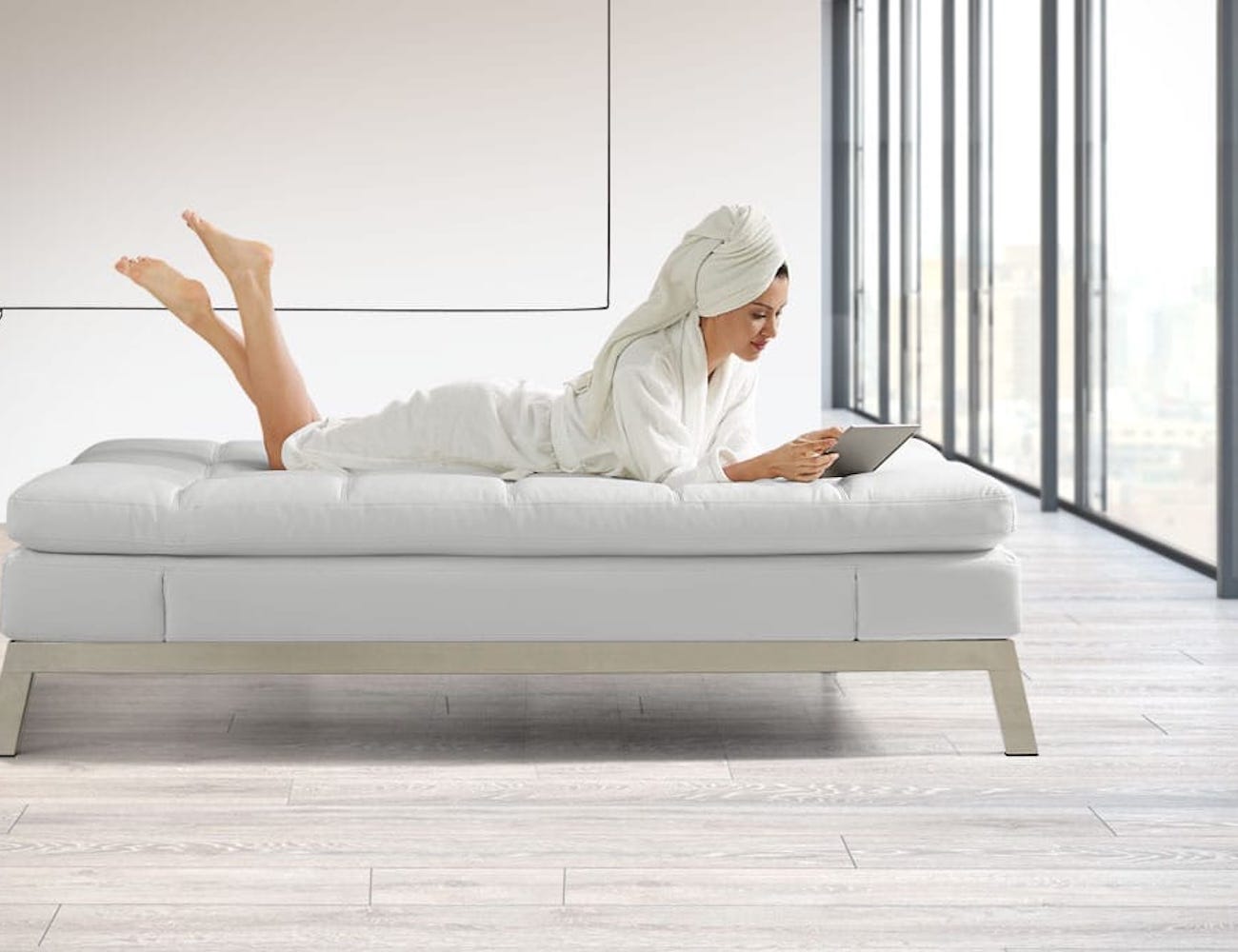 Coddle Couch Convertible Bed has everything you need to relax
