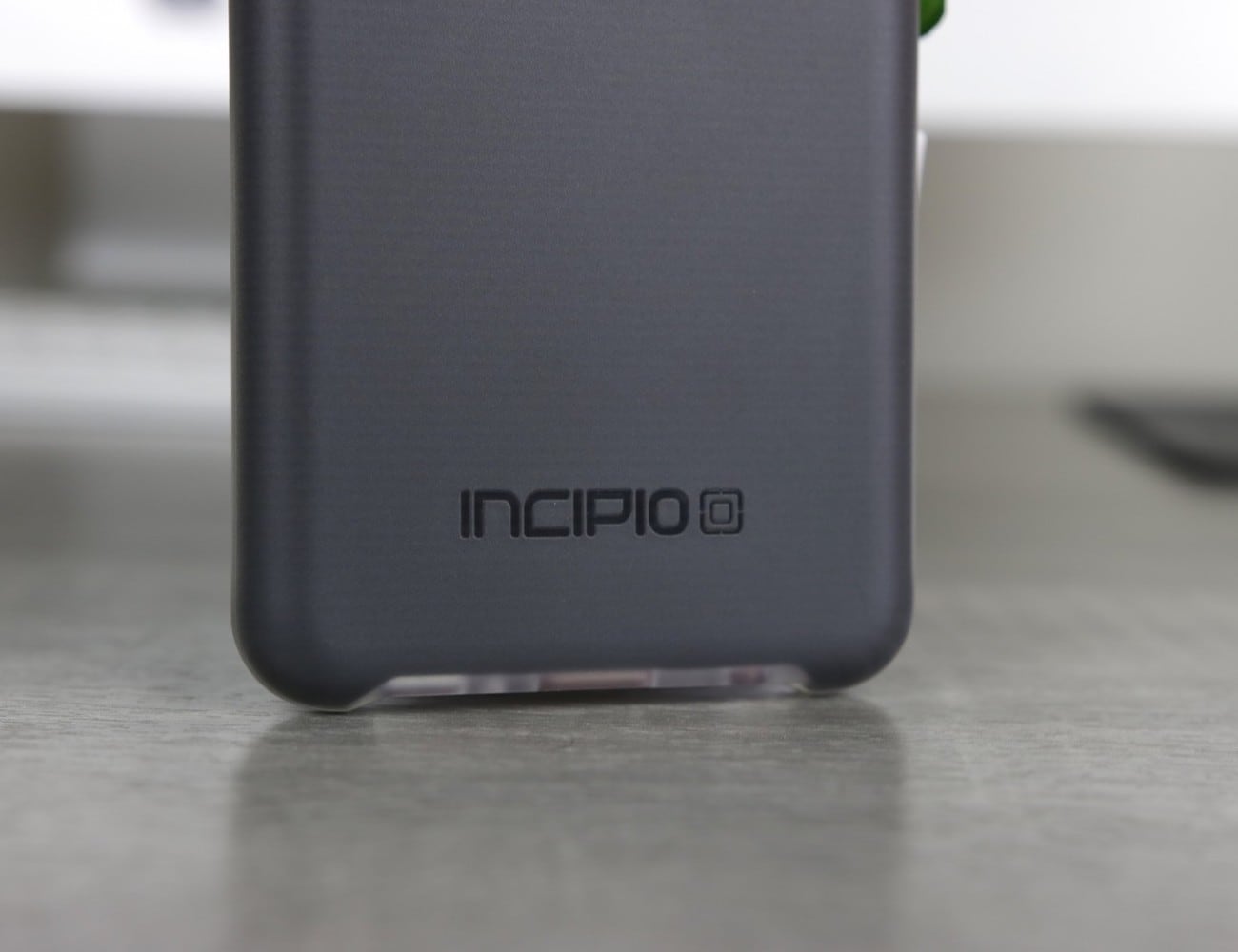 This impactprotection smartphone case has builtin shock absorbers