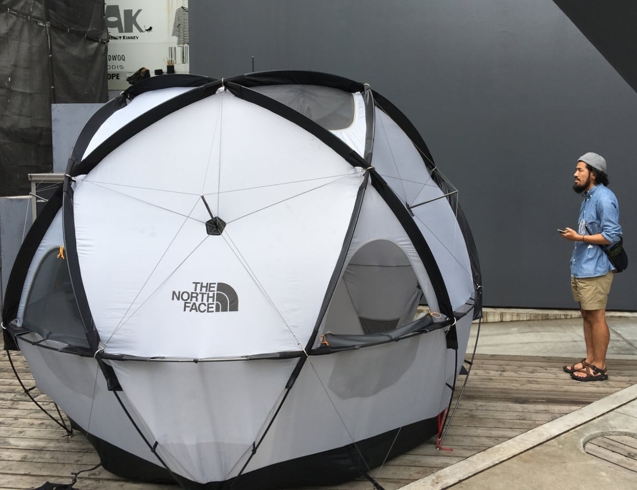 North Face Geodome 4 Circular Tent is a modern take on camping