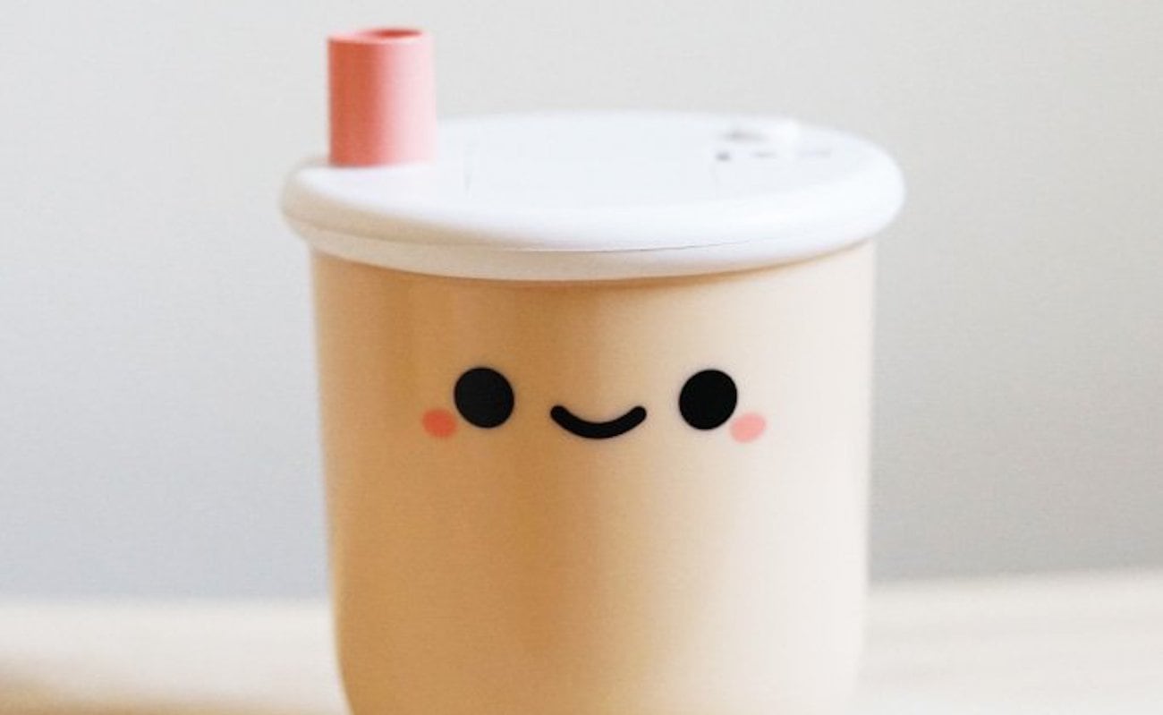 This bubble tea ambient nightlight might make you want a midnight snack