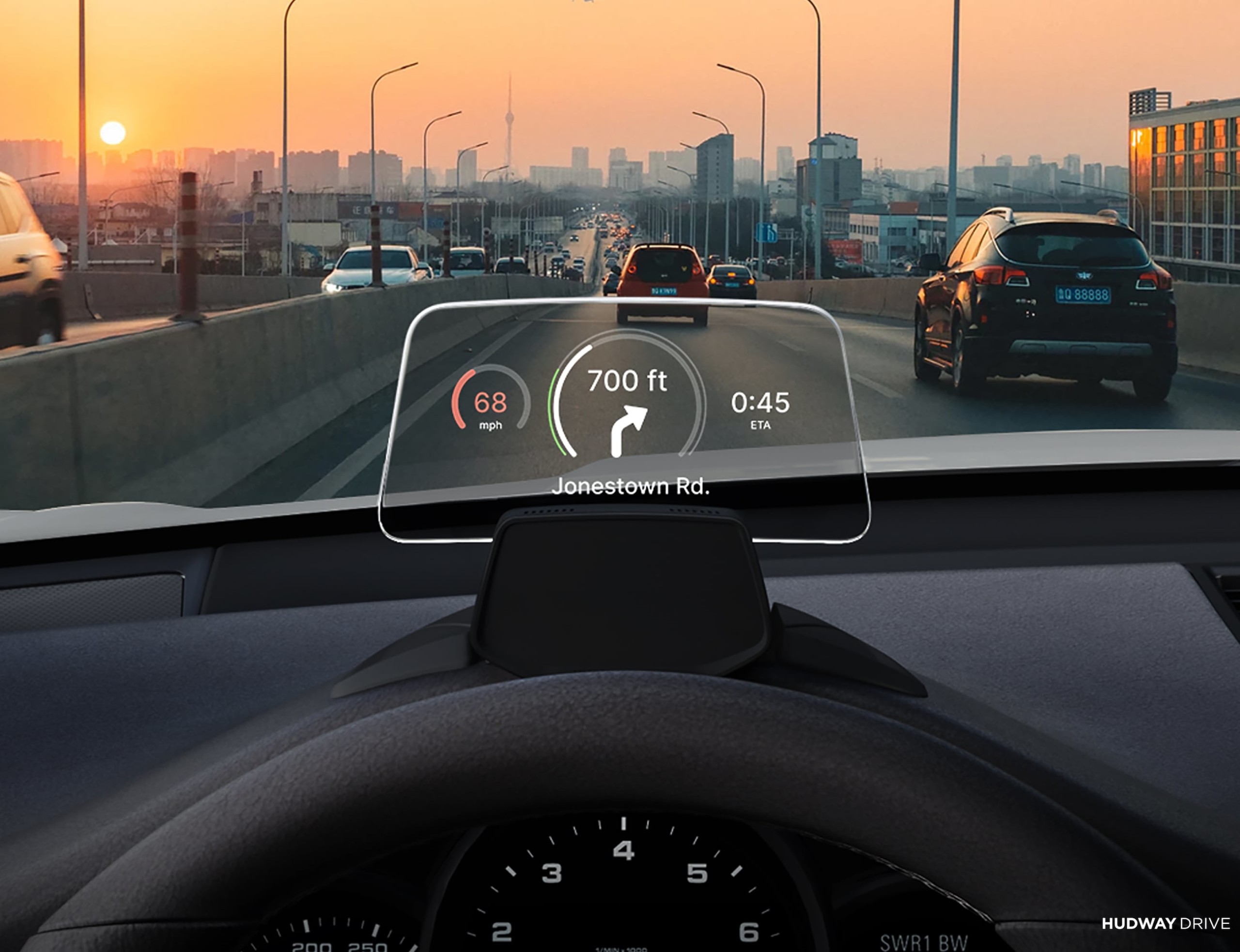 HUDWAY Drive Portable Head-Up Display