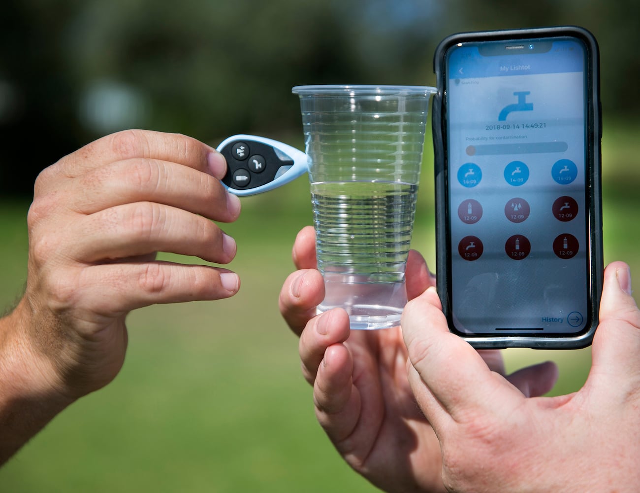 Lishtot TestDrop Pro Instant Water Quality Tester ensures you’re drinking safe water