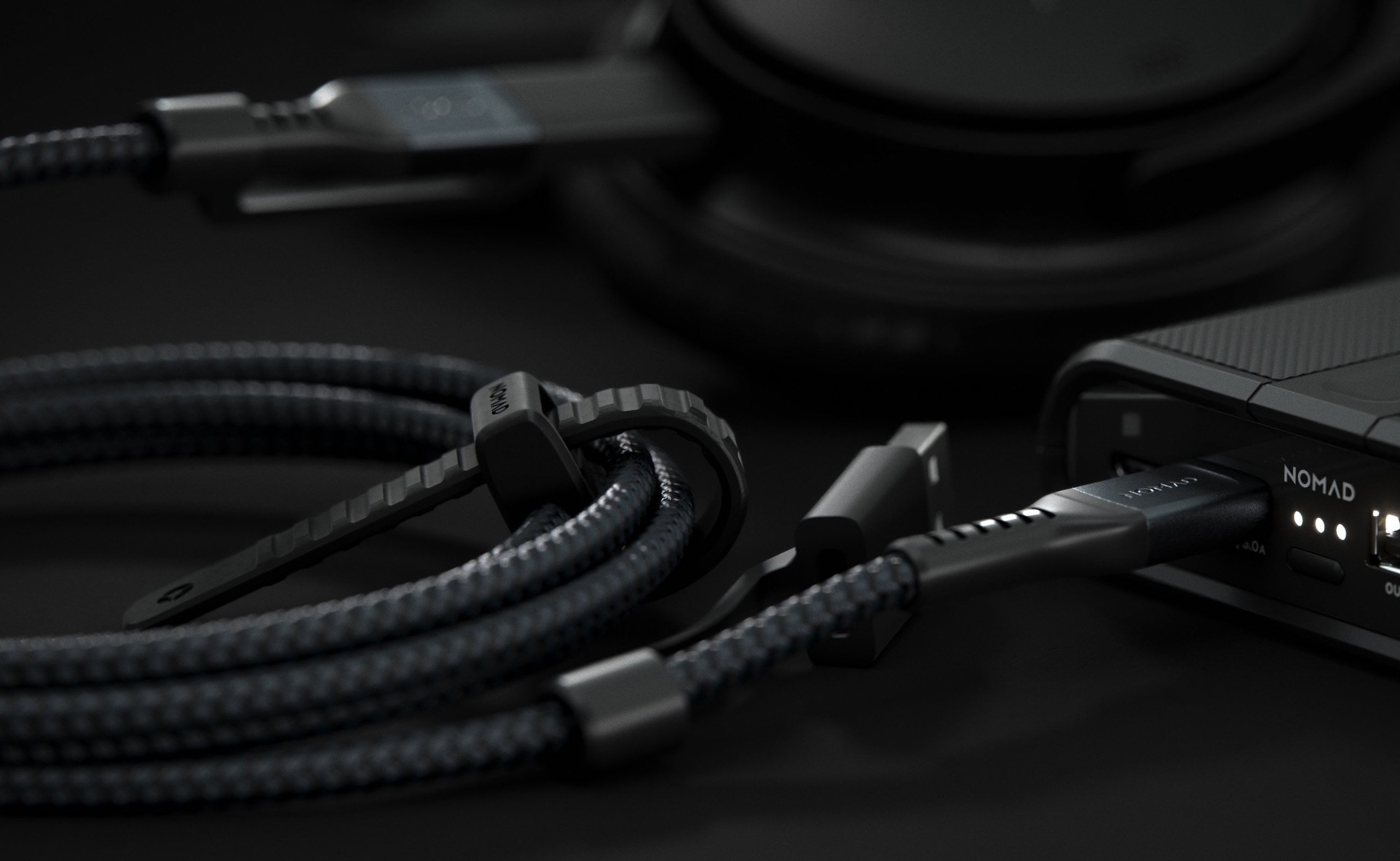 Nomad USB-C Cable Kevlar versatile cord charges all of your USB devices with speed