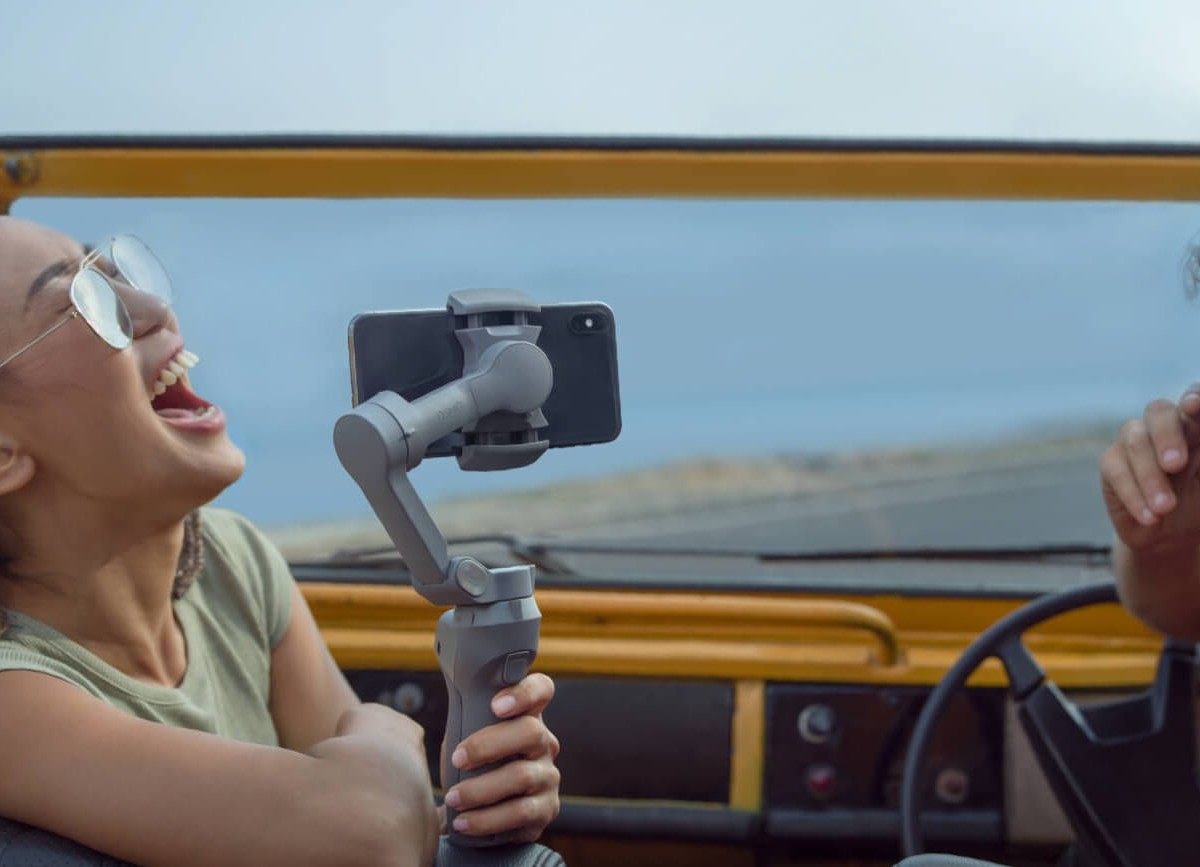 DJI Osmo Mobile 3 Foldable Smartphone Gimbal helps you get stable footage on the go