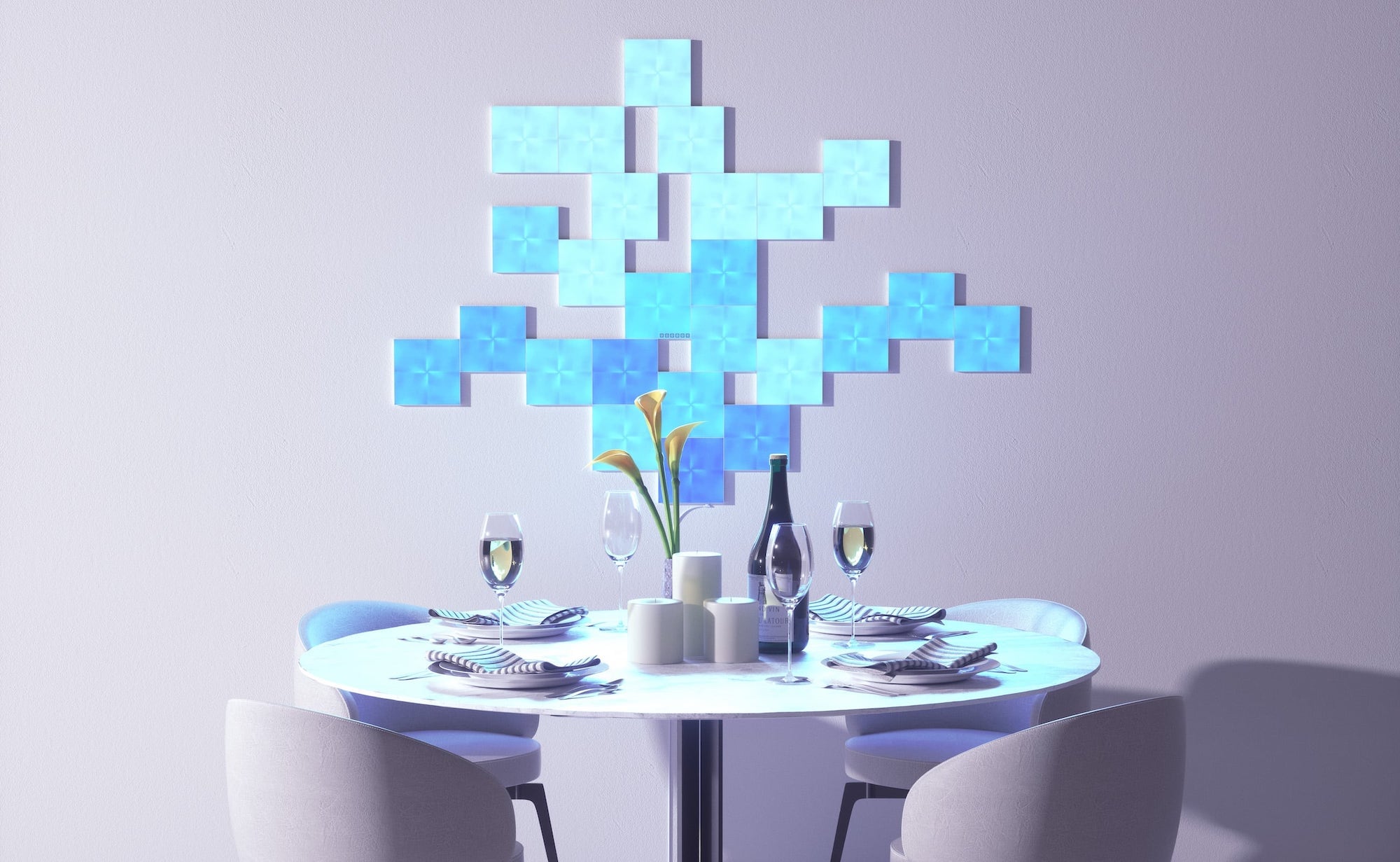 grube bestøve Den aktuelle Your Child Can Color on the Walls with Nanoleaf Canvas Interactive Lights