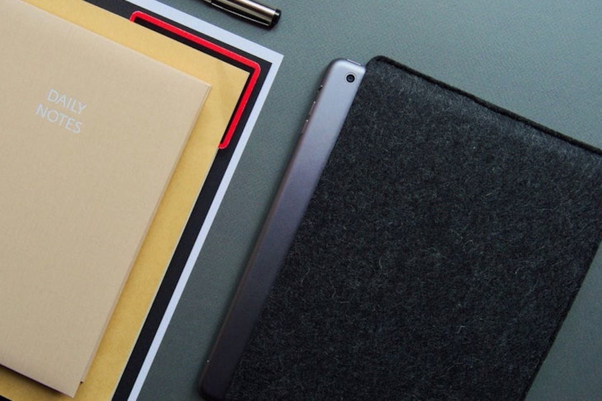 iPad Sleeve Wool Felt Case provides a cozy little home for your iPad