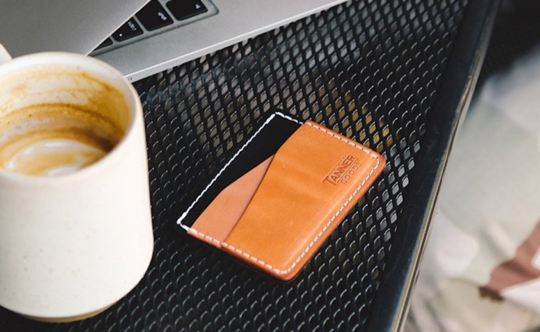 Tanner Goods Journeyman Compact Card Wallet provides enough space for all your basics