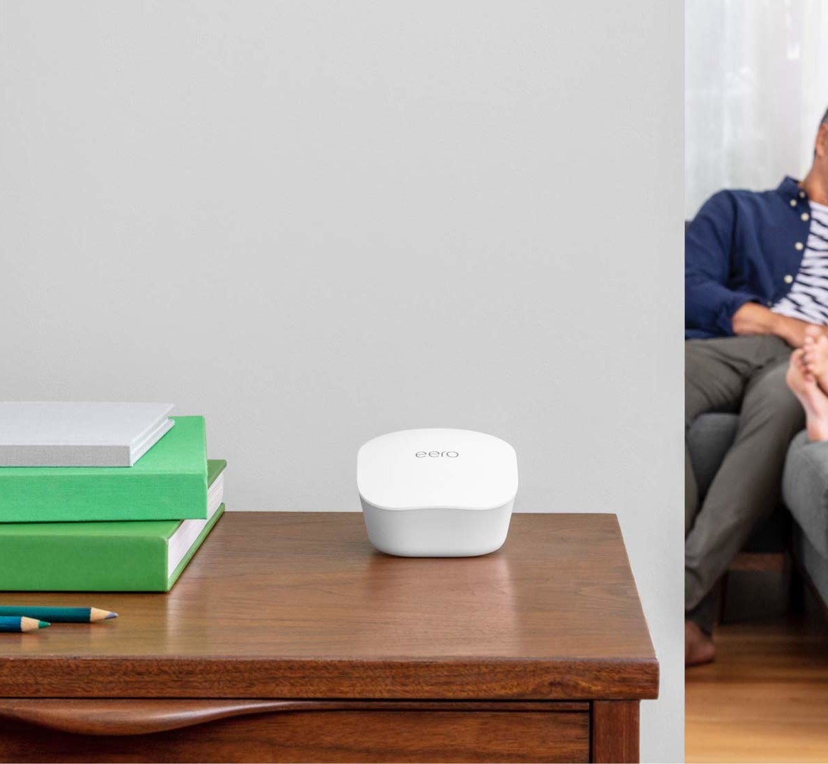 eero Mesh Wi-Fi Router Whole-Home Internet System gives your home up to 1,500 square feet of fast internet