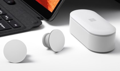 Surface Earbuds come with a charging case