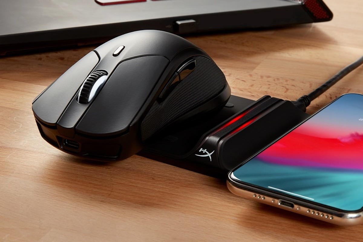 HyperX Pulsefire Dart Precise Gaming Mouse works with Qi wireless chargers