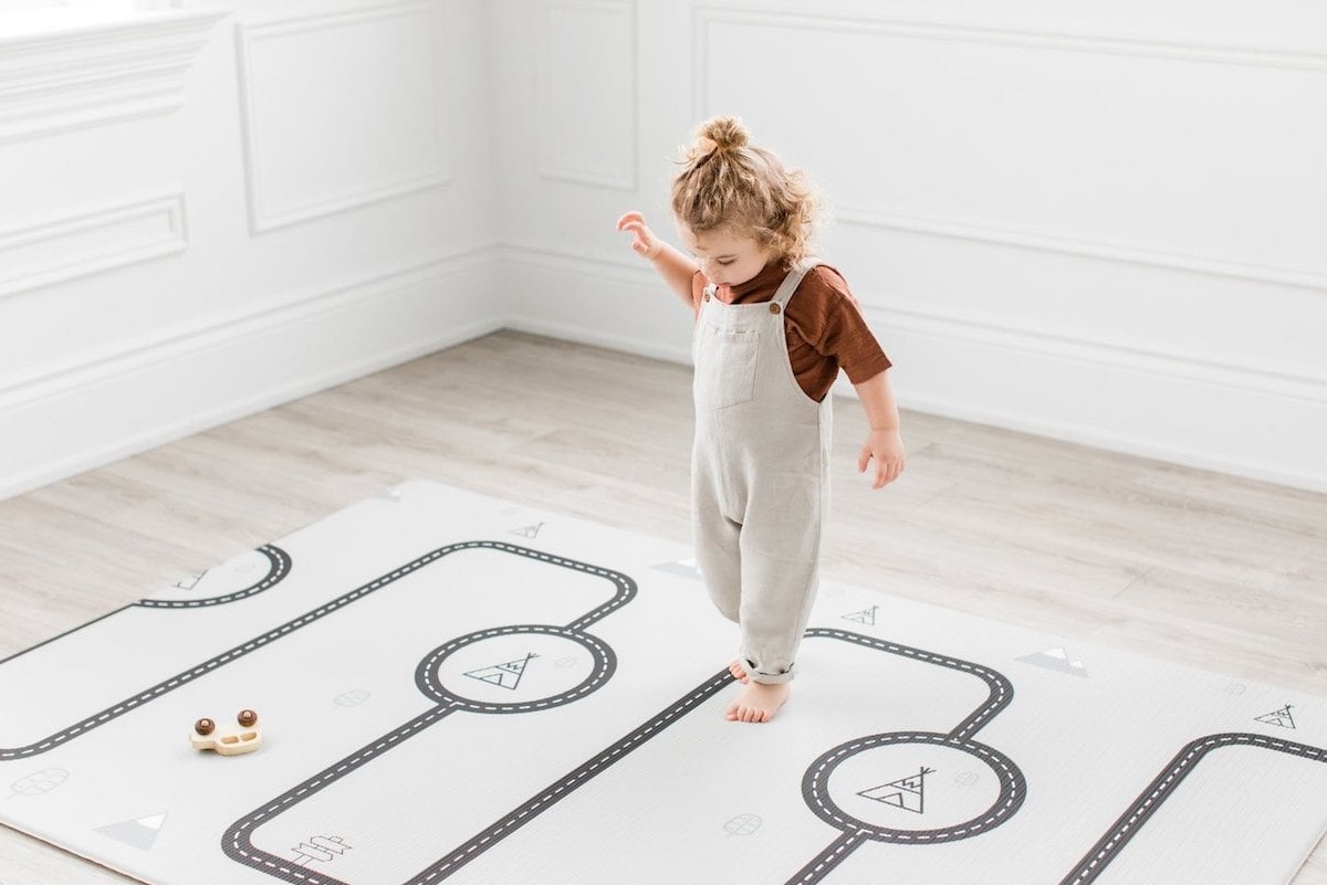 Little Bot Baby Ofie Stylish & Soft Play Mat is the fun rug you’ll want on display