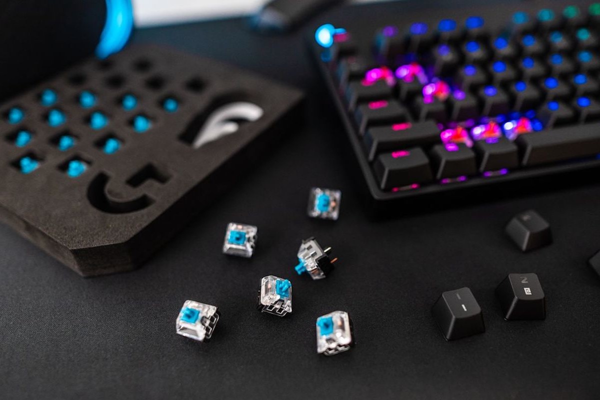 Logitech PRO X Switch Kit Customizable Gaming Keys let you choose the feedback style you want