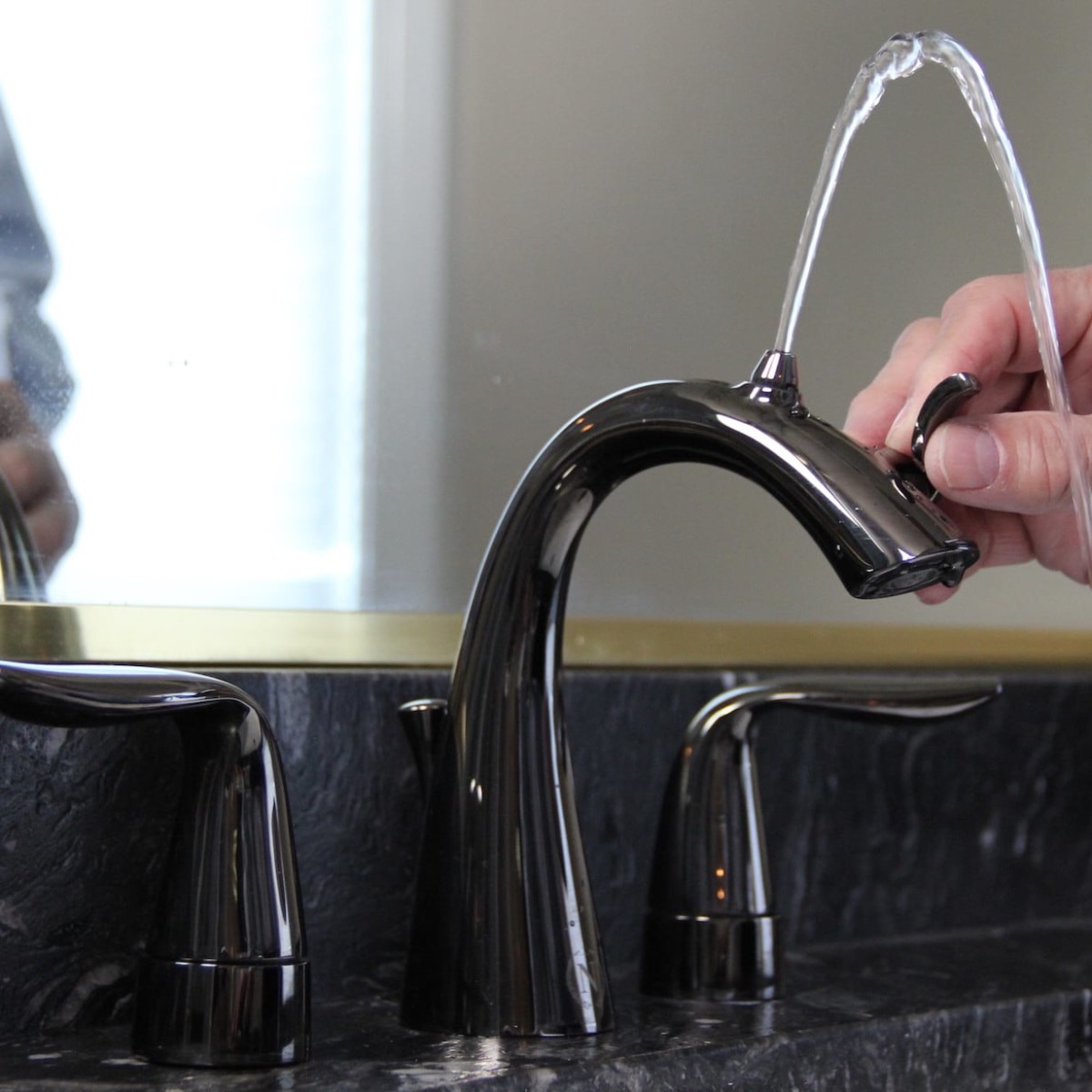 This Is an Italian Water Fountain Faucet for Your Bathroom