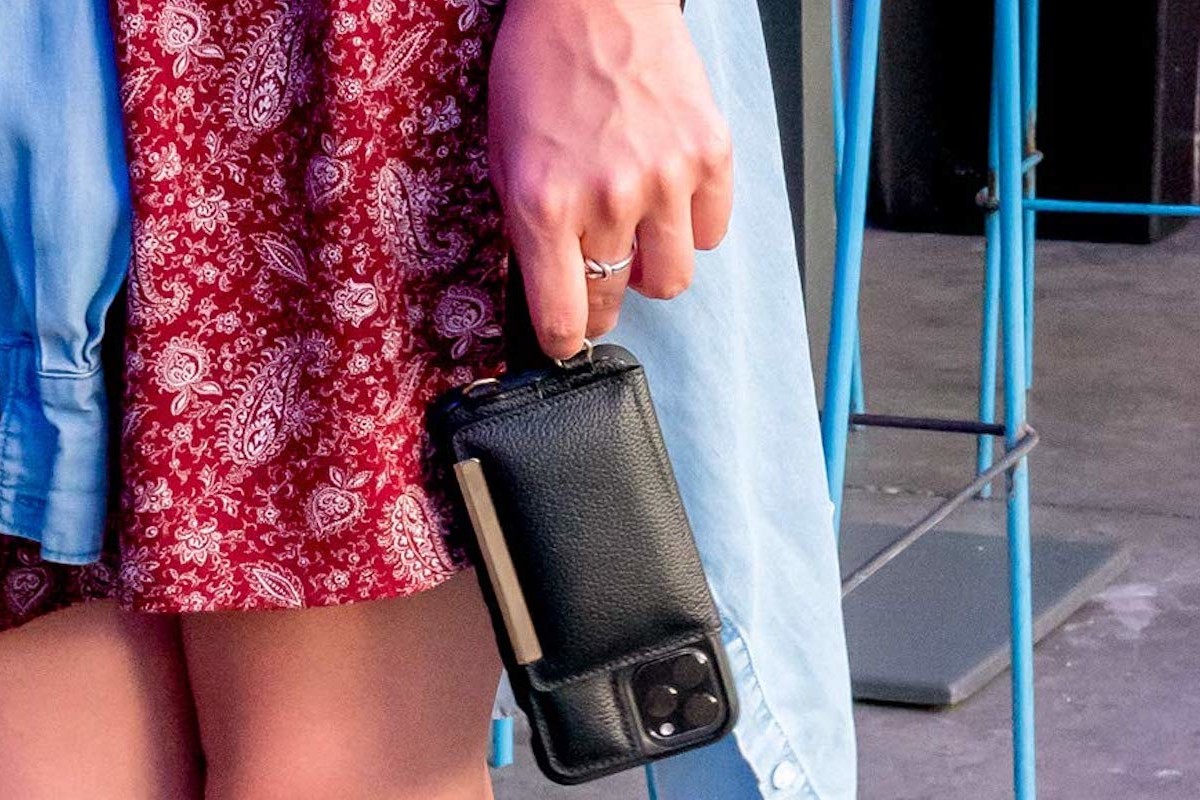 Smartish Dancing Queen Cross-Body iPhone 11 Case also holds your cards and cash