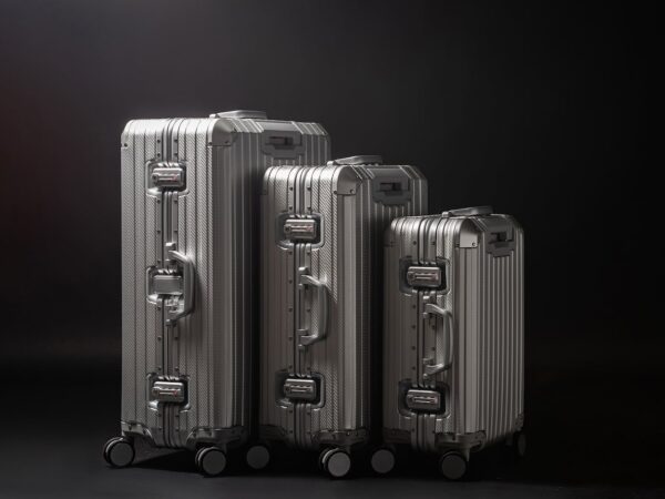 MVST Select TREK Aluminum Suitcases are luxurious, unbreakable, and smooth rolling