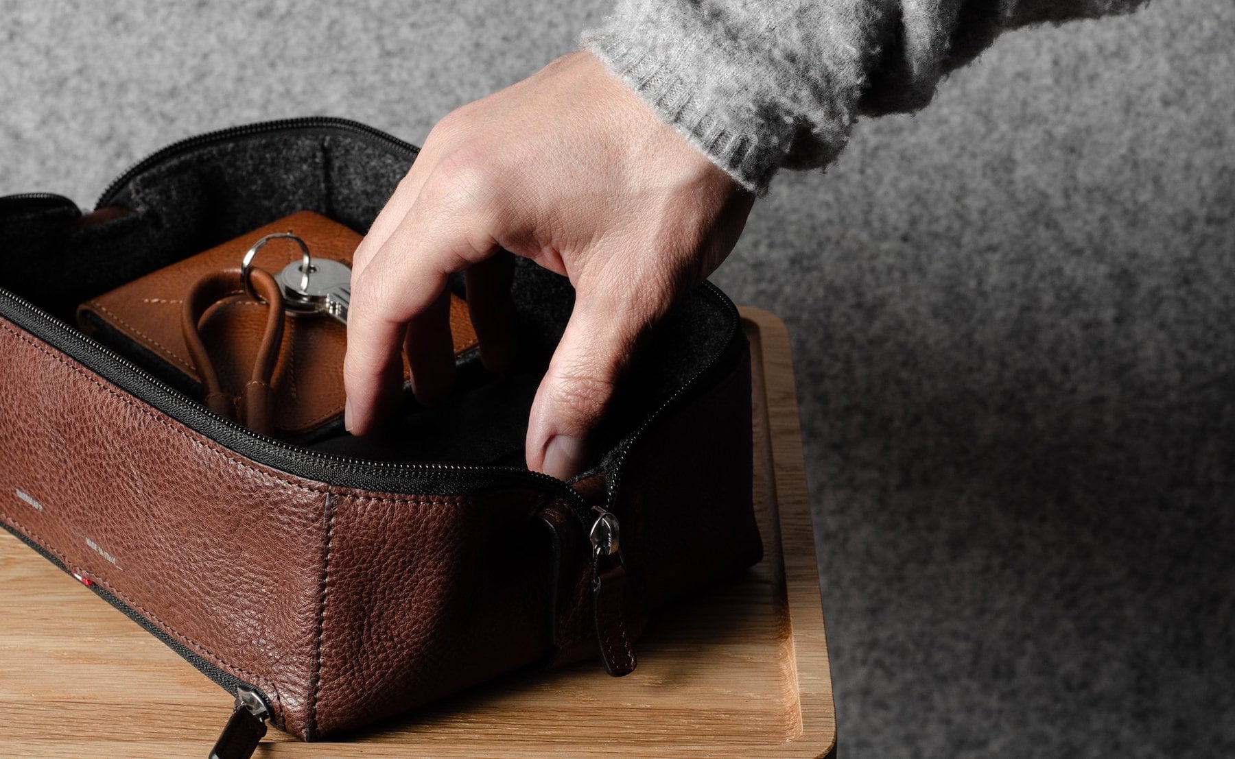 This CrossBody Bag Is a Leather Valet Tray in Disguise