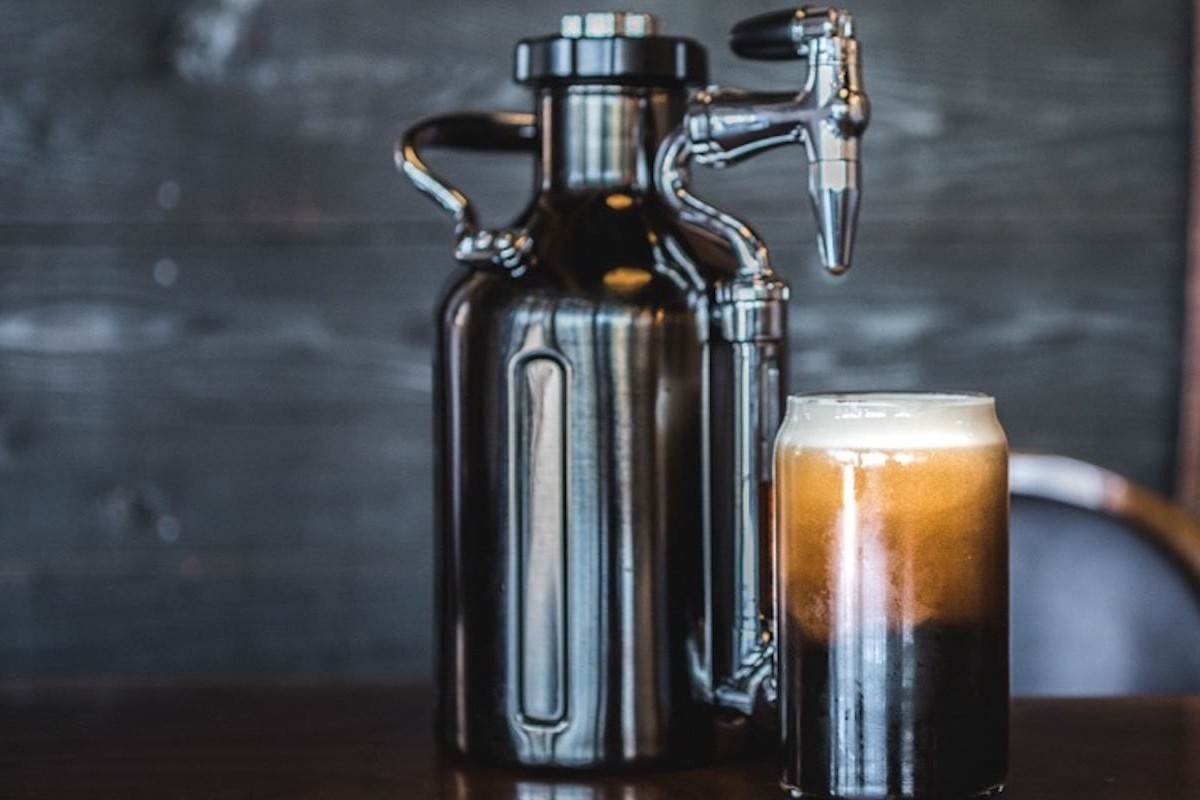 This Cold Brew Coffee Machine Holds 12 Cups of Nitro