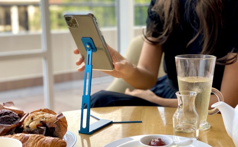 Lookstand Tall Pocket Phone Stand ensures you always have a place to lean up your phone