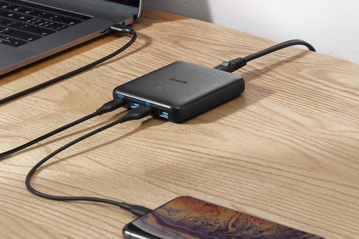 Anker PowerPort Atom III Slim 4-Port 65W Charger powers up your laptop at full speed