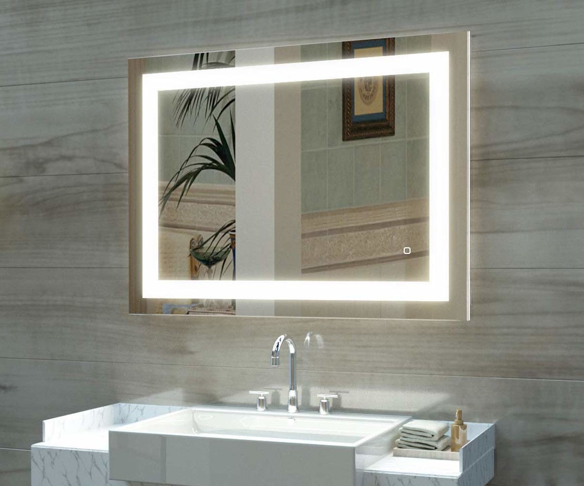 Hauschen LED Vanity Mirror brightens and dims according to your lighting needs