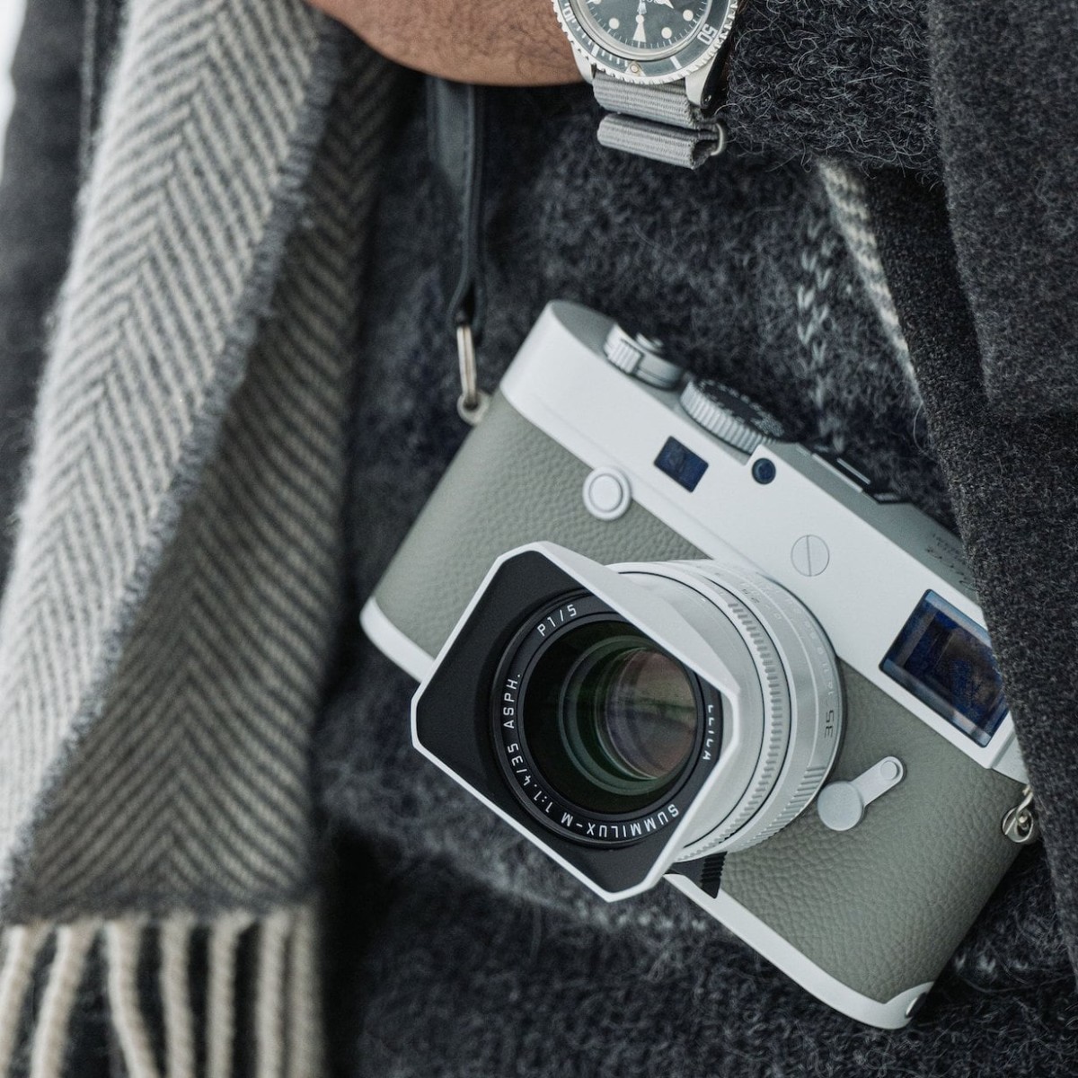 Leica M10-P Ghost Edition Timeless Camera is inspired by a faded-dial watch