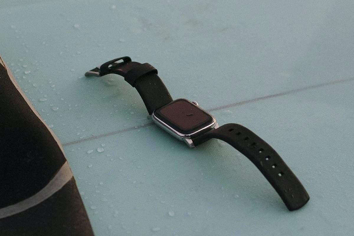 Nomad Active Straps Waterproof Leather Apple Watch Straps support your adventures
