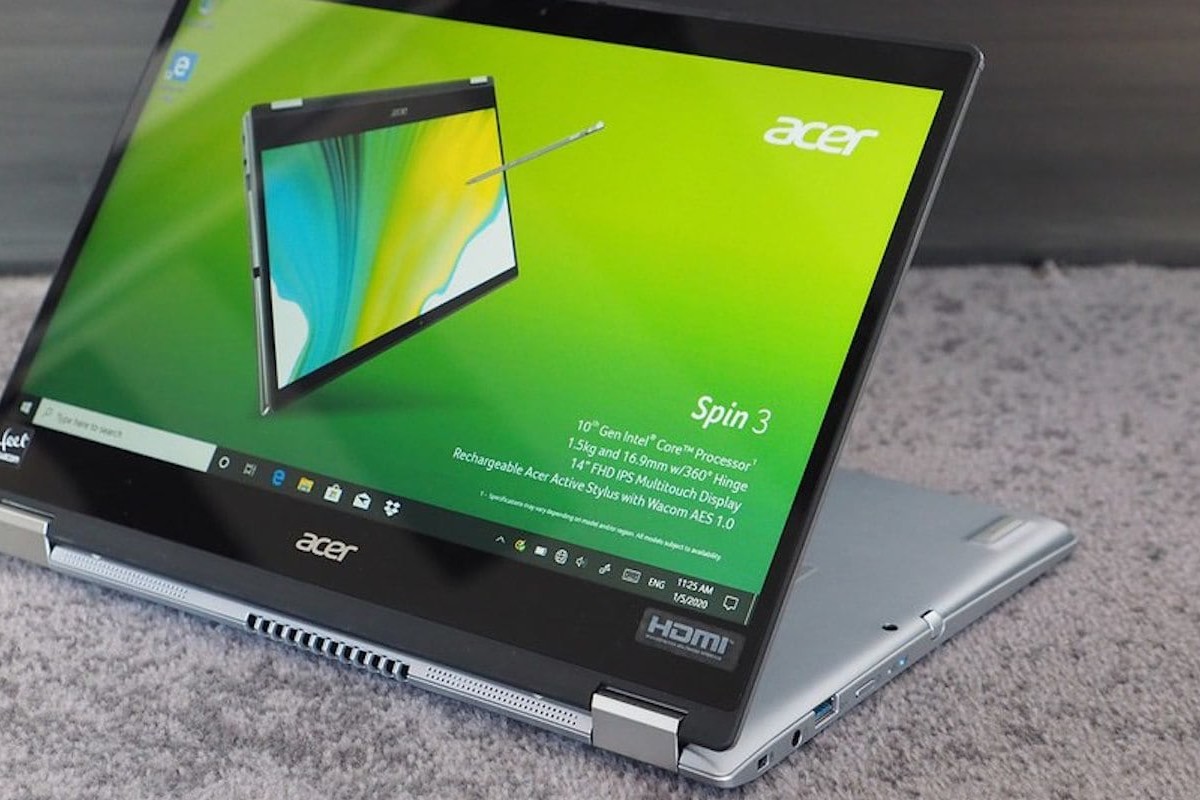 Acer Spin 3 2020 Convertible Laptop lets you easily work on the go