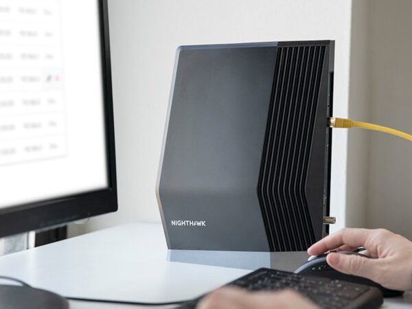 Netgear Nighthawk AX8 8-Stream Wi-Fi 6 Cable Modem Router gives you fast wired and wireless speed