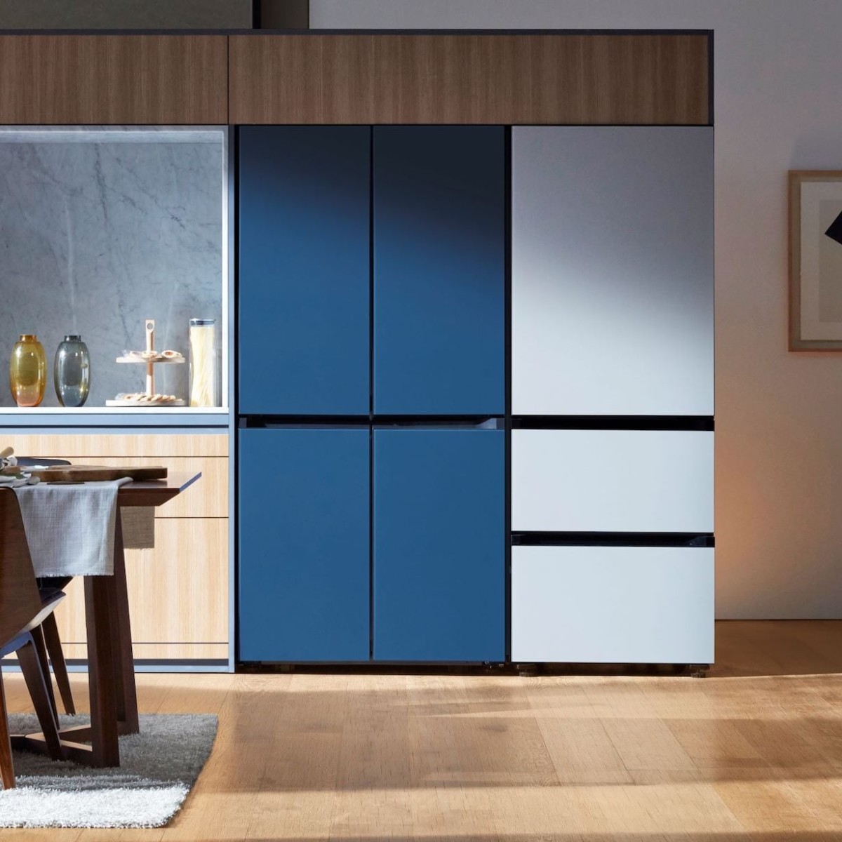 Samsung 4D-Flex BESPOKE Customizable Refrigerator lets you add modules as your needs change