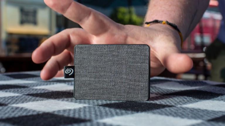 Seagate One Touch SSD tiny external drive works at high speed for video streaming