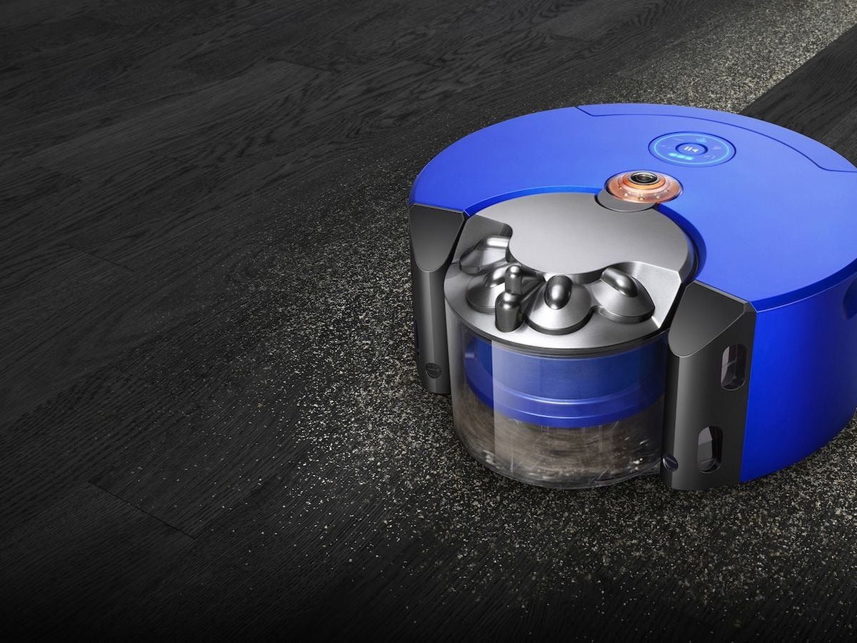 Dyson 360 Heurist Powerful Suction Robot Vacuum uses intelligent vision to navigate