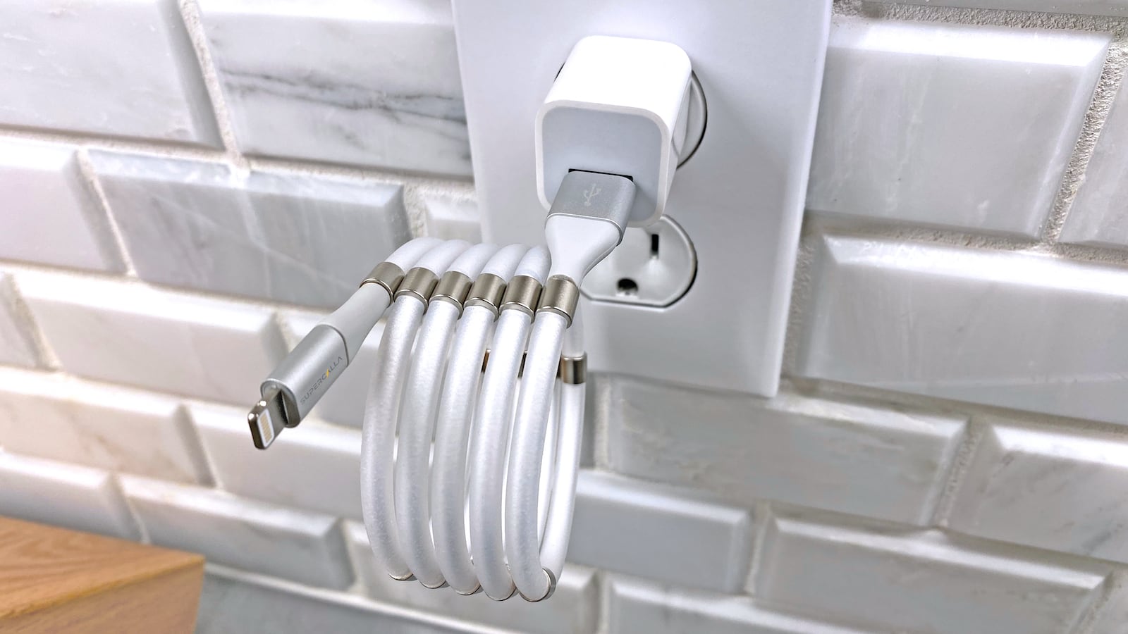 These EasyCoil Charging Cables Always Stay Tidy