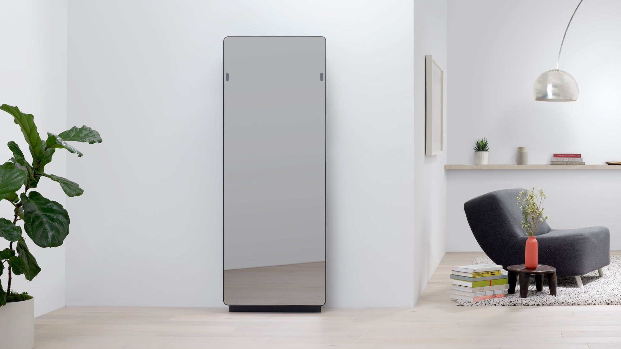 FORME Studio LIFT connected fitness mirror has a built-in weight