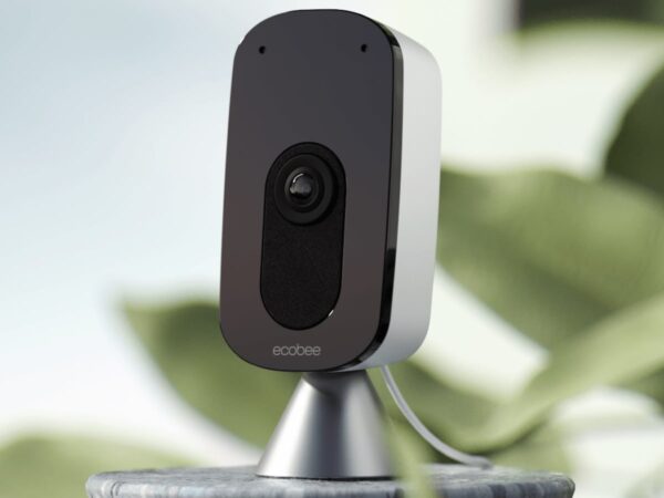 ecobee SmartCamera indoor security camera works with Amazon Alexa and Apple HomeKit