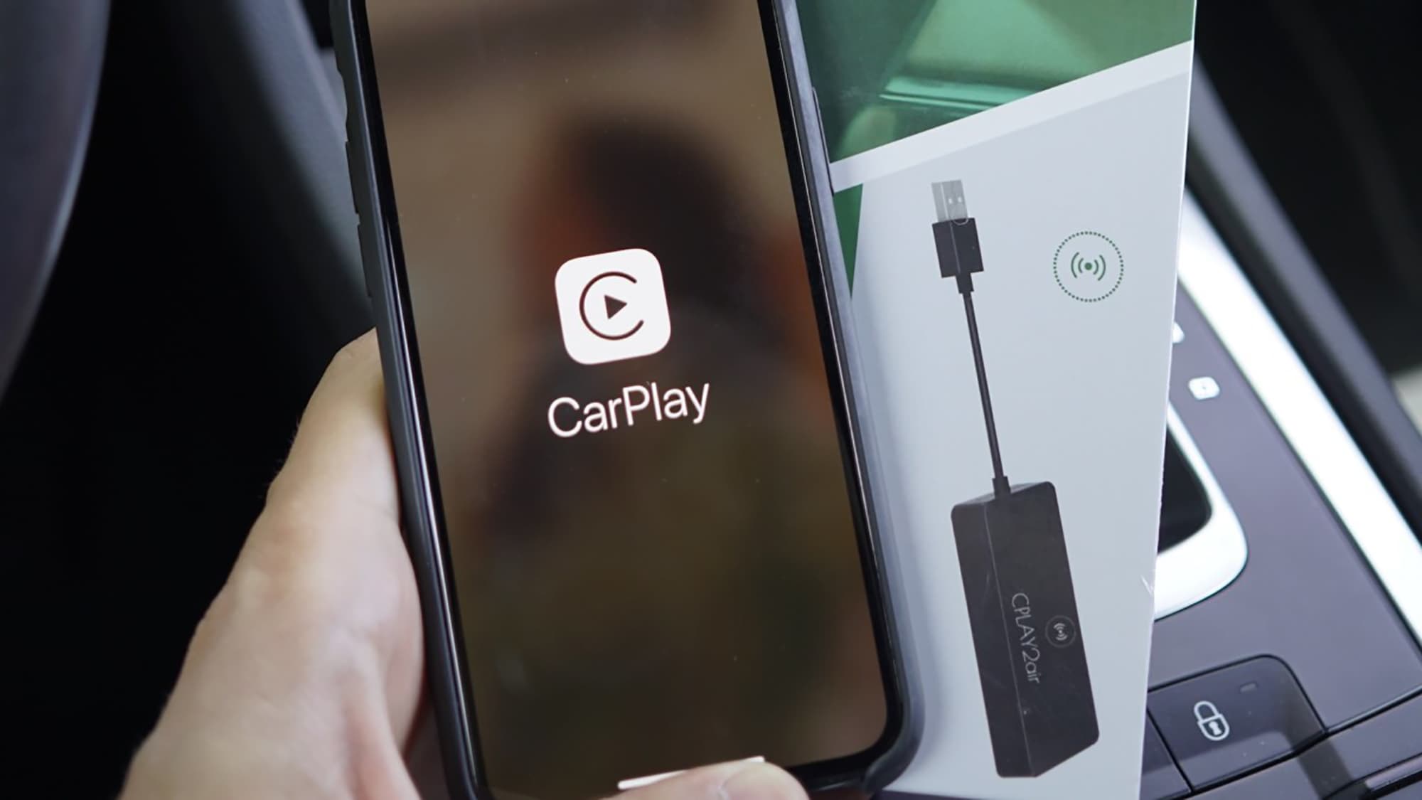 Latest Wired to Wireless Supports iPhone iOS 10 to 15.1 Enable Siri/Auto-Connection/Navigation/Cooling Applicable to All Vehicles with Wired Apple CarPlay CarlinKit Mini CarPlay Wireless Adapter 
