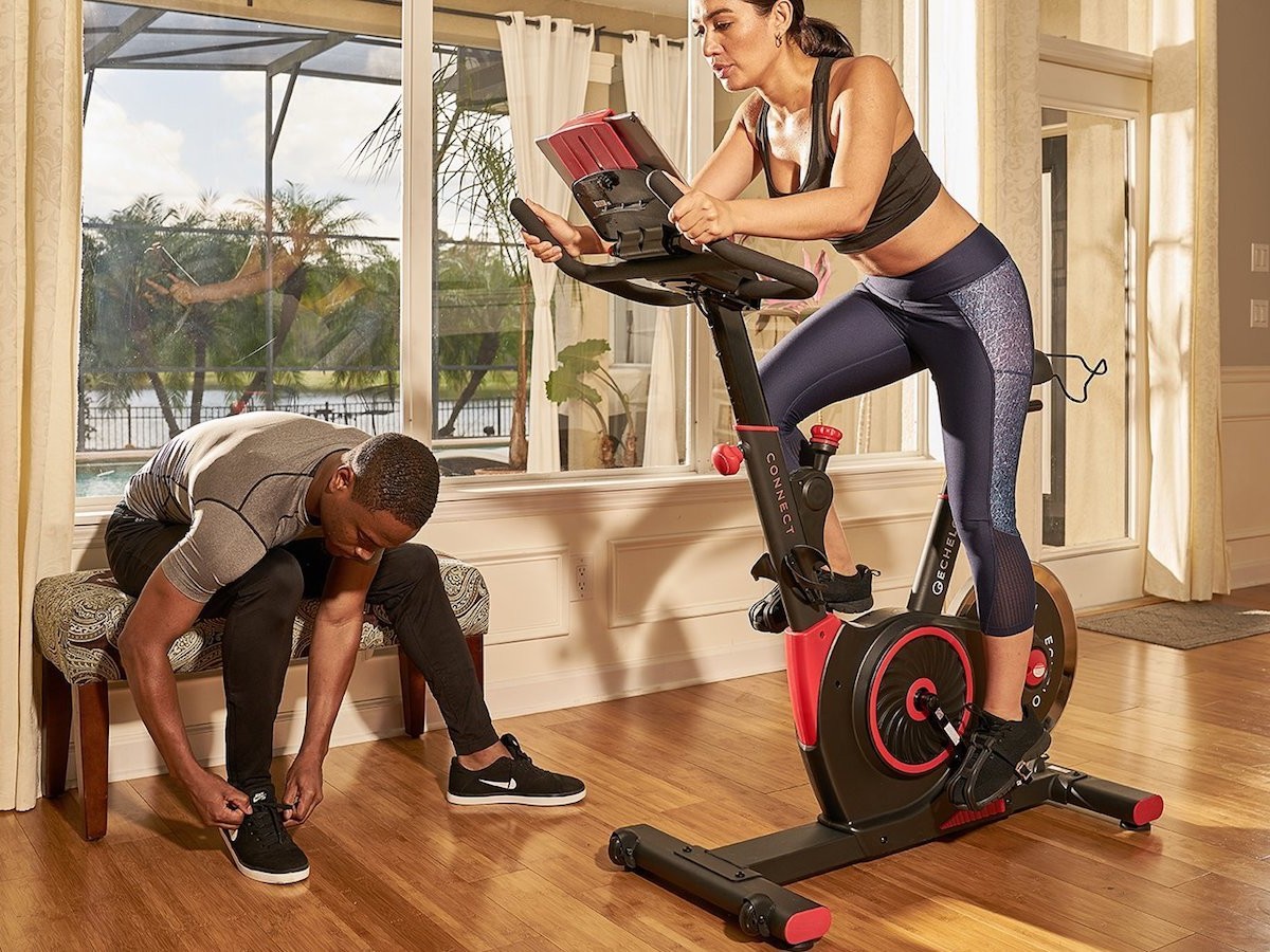 Echelon Smart Connect EX3 Home Exercise Bike gets you fit without leaving the house
