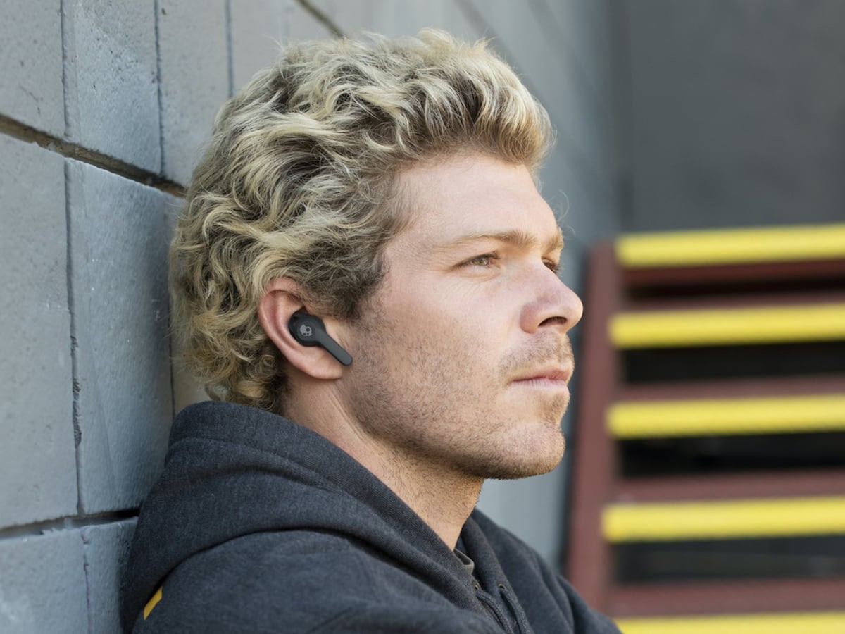 Skullcandy Indy Fuel Dust-Resistant Earbuds let you control everything directly from your buds