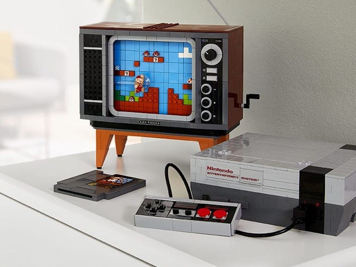 Nintendo Entertainment System: Retro Mario Game Building Set by LEGO on Gadget Flow Nintendo Entertainment System: Retro Mario Game Building Set by LEGO on Gadget Flow